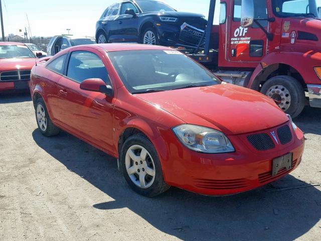 1G2AS18H597263267 - 2009 PONTIAC G5 RED photo 1