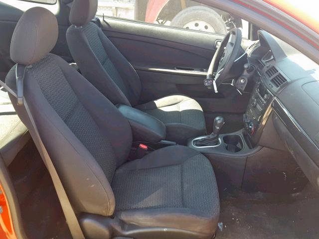1G2AS18H597263267 - 2009 PONTIAC G5 RED photo 5
