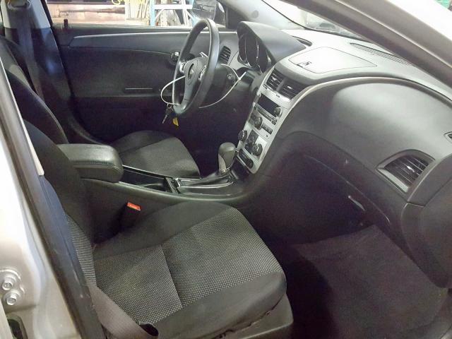 1G1ZC5EU0CF272114 - 2012 CHEVROLET MALIBU 1LT SILVER photo 5