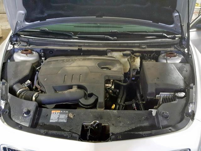 1G1ZC5EU0CF272114 - 2012 CHEVROLET MALIBU 1LT SILVER photo 7