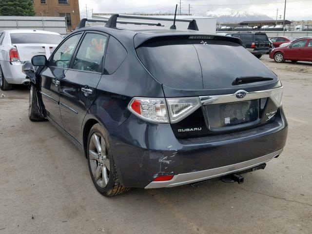 JF1GH63629G815093 - 2009 SUBARU IMPREZA OU GRAY photo 3