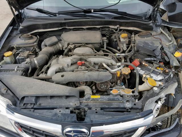 JF1GH63629G815093 - 2009 SUBARU IMPREZA OU GRAY photo 7