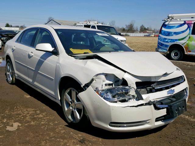 1G1ZD5EB6AF230796 - 2010 CHEVROLET MALIBU 2LT WHITE photo 1