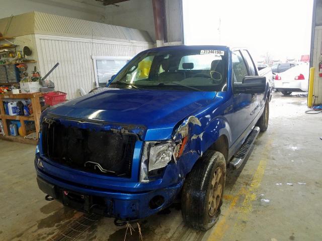 1FTRX14809FA76840 - 2009 FORD F150 SUPER CAB  photo 2