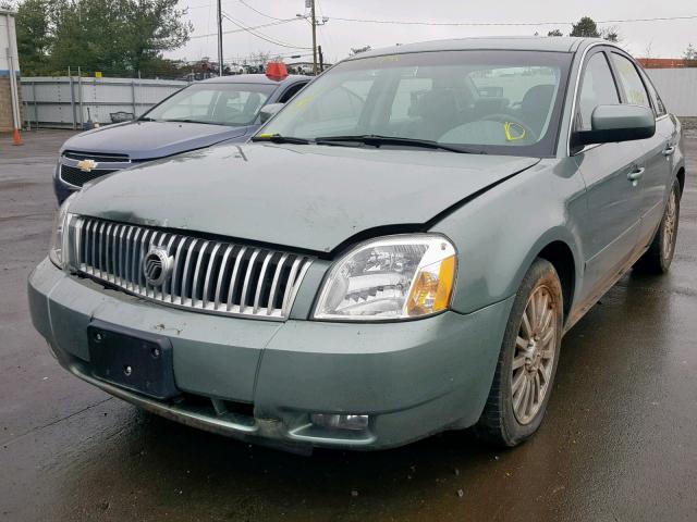 1MEFM42126G605454 - 2006 MERCURY MONTEGO PR GREEN photo 2