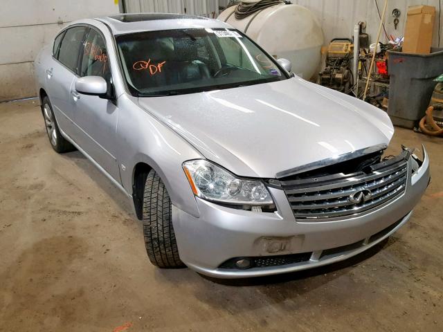 JNKAY01F67M458613 - 2007 INFINITI M35 BASE SILVER photo 1