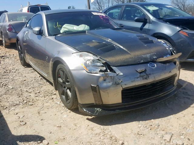 JN1AZ34E64T064245 - 2004 NISSAN 350Z COUPE SILVER photo 1