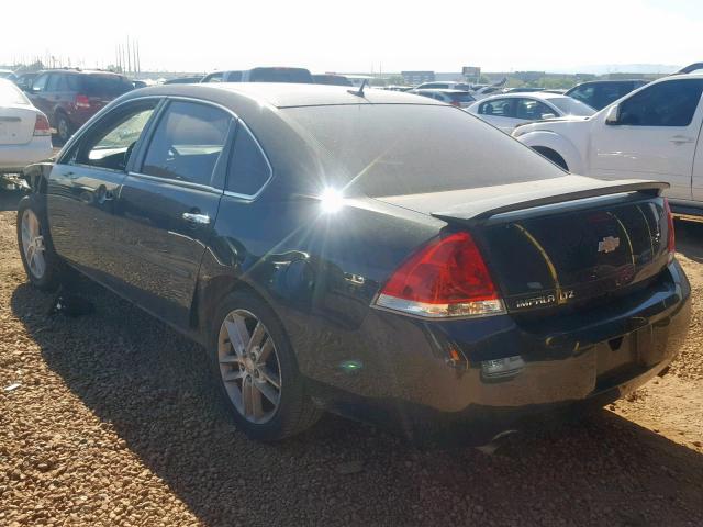 2G1WC5E39D1248025 - 2013 CHEVROLET IMPALA LTZ BLACK photo 3