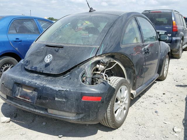 3VWPW31C49M505280 - 2009 VOLKSWAGEN NEW BEETLE Schwarz Foto 4