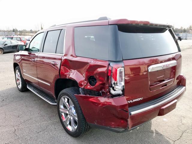 1GKS2CKJ1HR178828 - 2017 GMC YUKON DENA BURGUNDY photo 3