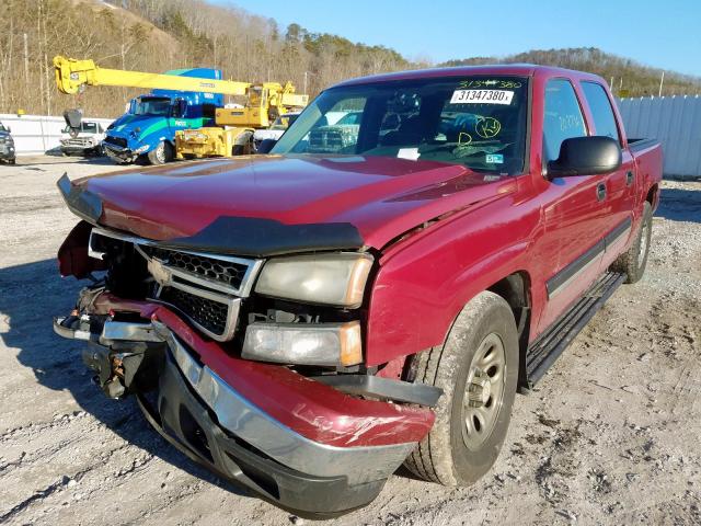 2GCEC13T061133573 - 2006 CHEVROLET SILVERADO C1500  photo 2