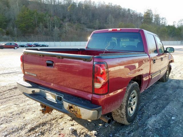 2GCEC13T061133573 - 2006 CHEVROLET SILVERADO C1500  photo 4