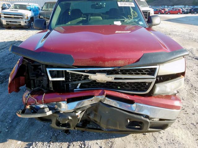 2GCEC13T061133573 - 2006 CHEVROLET SILVERADO C1500  photo 7