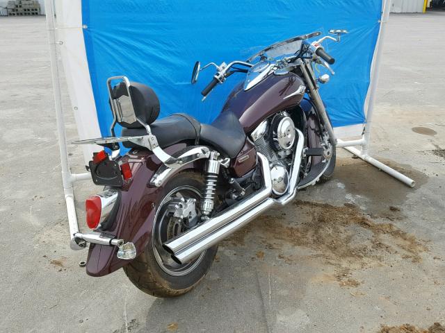 JKBVNKA184A009285 - 2004 KAWASAKI VN1600 A1 BURGUNDY photo 4