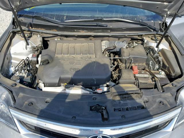 4T1BK1EB7FU193179 - 2015 TOYOTA AVALON XLE SILVER photo 7