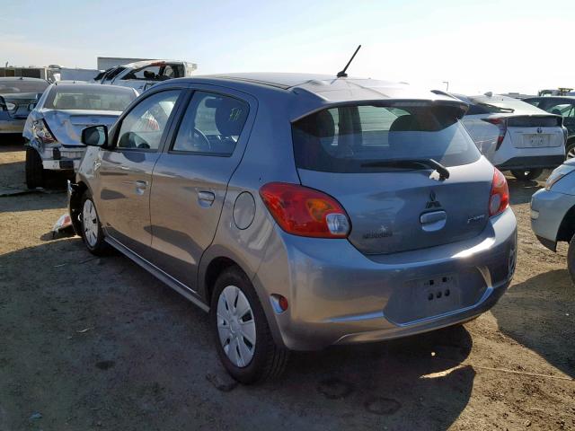 ML32A3HJ1FH041903 - 2015 MITSUBISHI MIRAGE DE GRAY photo 3