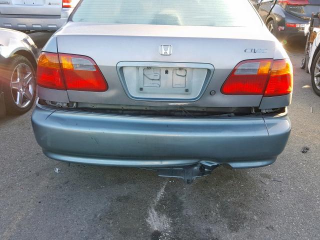 2HGEJ6616YH502834 - 2000 HONDA CIVIC BASE BLUE photo 9