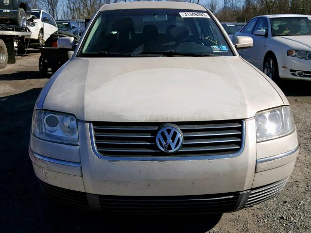 WVWMD63B13P100383 - 2003 VOLKSWAGEN PASSAT GL TWO TONE photo 9