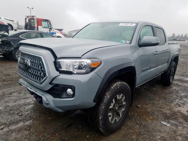 3TMCZ5AN4KM260850 - 2019 TOYOTA TACOMA DOUBLE CAB  photo 2