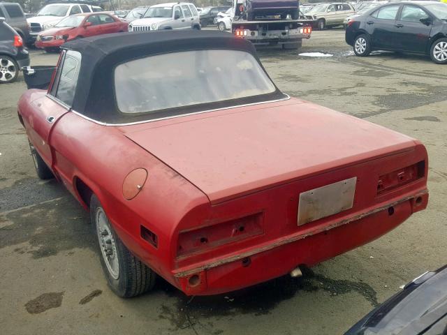 AR3047117 - 1974 ALFA ROMEO SPIDER RED photo 3