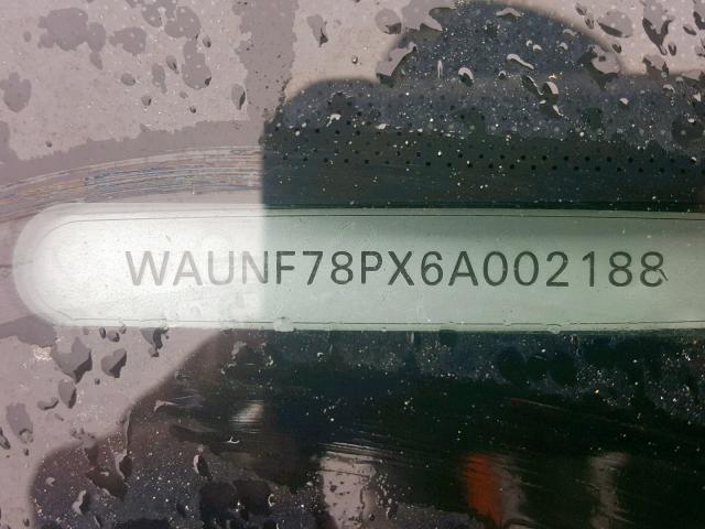 WAUNF78PX6A002188 - 2006 AUDI A3 2.0 PRE GRAY photo 10