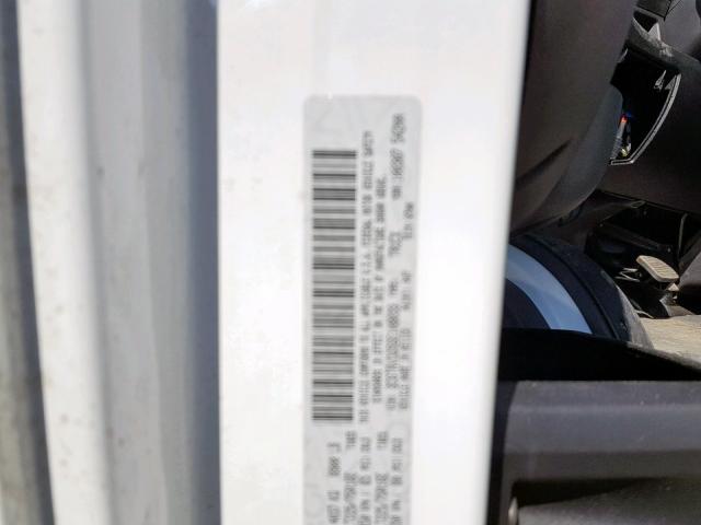 3C6TRVDG5GE108033 - 2016 RAM PROMASTER 白色 照片 10