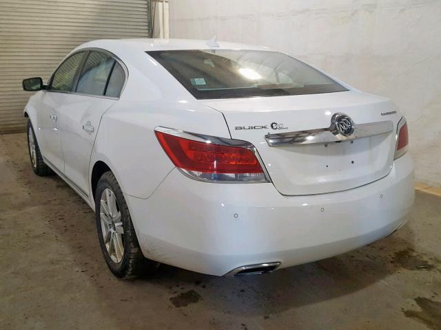 1G4GC5E36DF291379 - 2013 BUICK LACROSSE WHITE photo 3