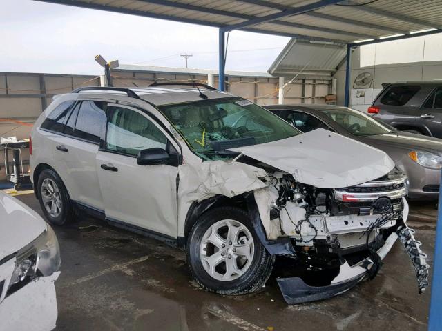 2FMDK4GC0DBC85754 - 2013 FORD EDGE SE CREAM photo 1