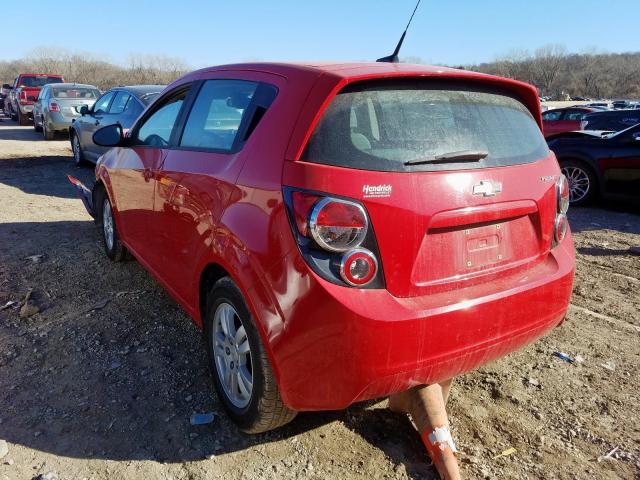 1G1JB6SHXC4122570 - 2012 CHEVROLET SONIC LS  photo 3