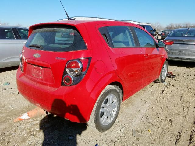 1G1JB6SHXC4122570 - 2012 CHEVROLET SONIC LS  photo 4