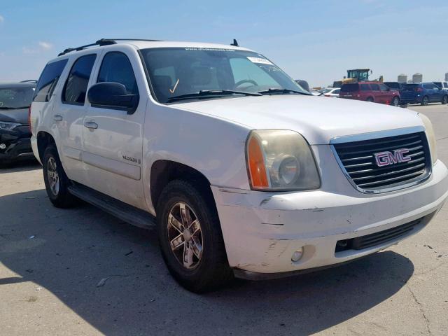 1GKFC13J67R153021 - 2007 GMC YUKON WHITE photo 1