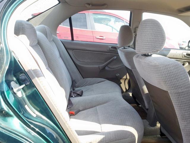 2HGEJ6619XH579888 - 1999 HONDA CIVIC BASE GREEN photo 6