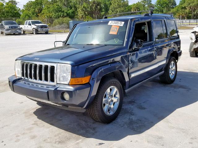 1J8HH58T59C538611 - 2009 JEEP COMMANDER BLUE photo 2