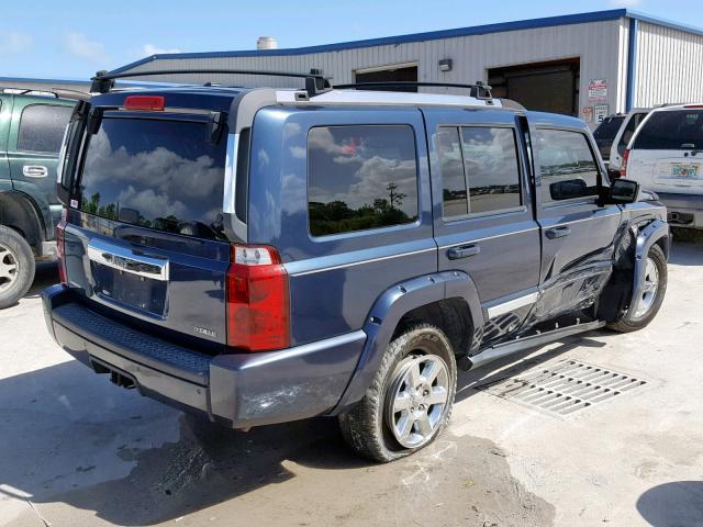 1J8HH58T59C538611 - 2009 JEEP COMMANDER BLUE photo 4