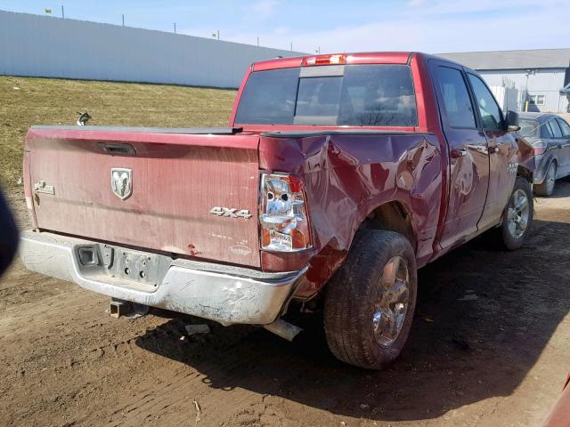 1C6RR7LG7FS604275 - 2015 RAM 1500 SLT MAROON photo 4