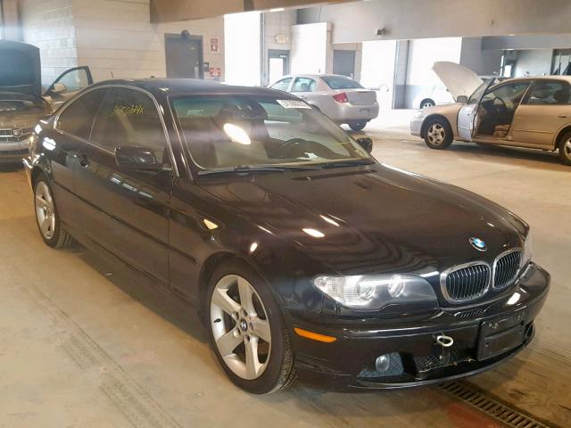 WBABD33474JY98526 - 2004 BMW 325 CI BLACK photo 1