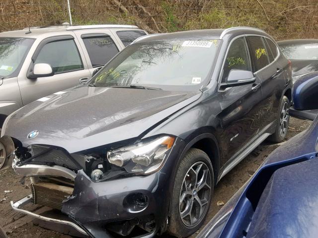 WBXHU7C33J5H41047 - 2018 BMW X1 SDRIVE2 GRAY photo 2