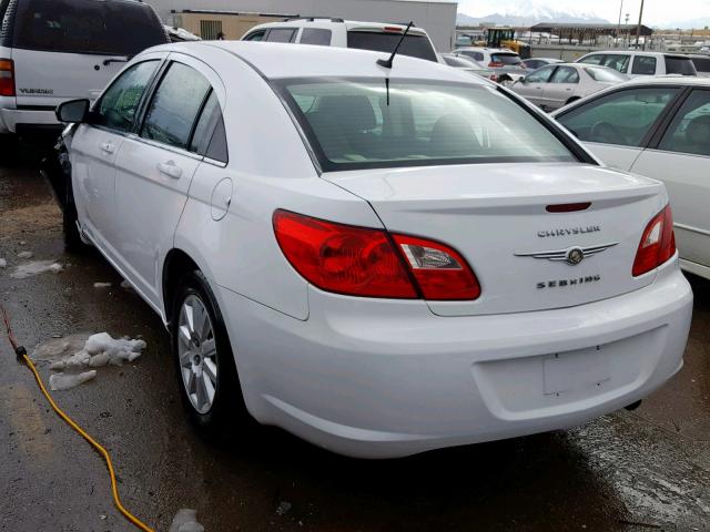 1C3LC46B49N513535 - 2009 CHRYSLER SEBRING LX WHITE photo 3