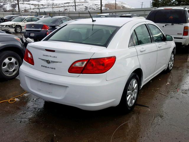 1C3LC46B49N513535 - 2009 CHRYSLER SEBRING LX WHITE photo 4