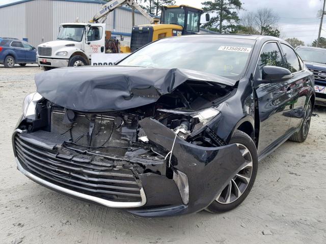 4T1BK1EB4GU232344 - 2016 TOYOTA AVALON XLE BLACK photo 2