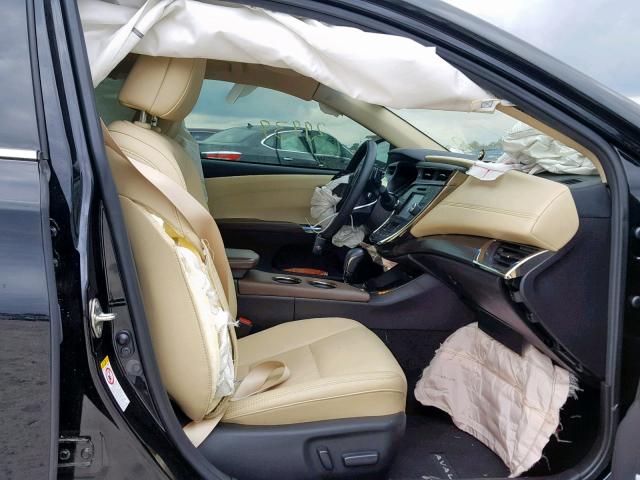 4T1BK1EB4GU232344 - 2016 TOYOTA AVALON XLE BLACK photo 5