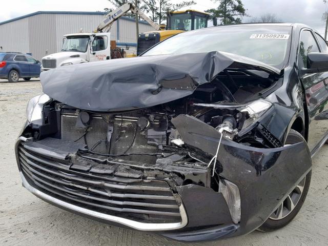 4T1BK1EB4GU232344 - 2016 TOYOTA AVALON XLE BLACK photo 9