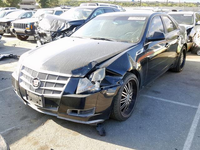 1G6DF577X80128325 - 2008 CADILLAC CTS BLACK photo 2