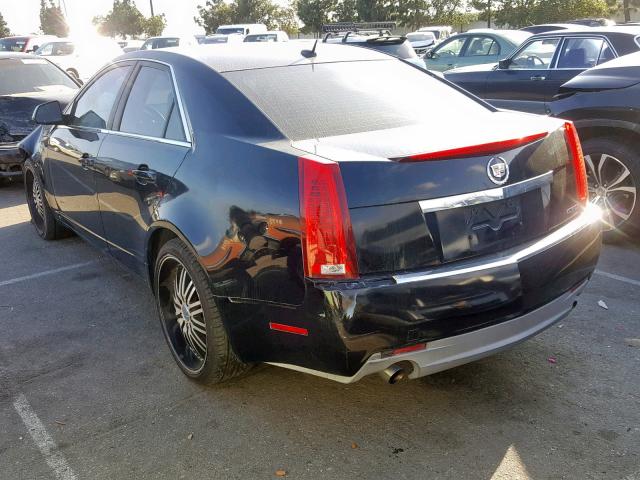 1G6DF577X80128325 - 2008 CADILLAC CTS BLACK photo 3
