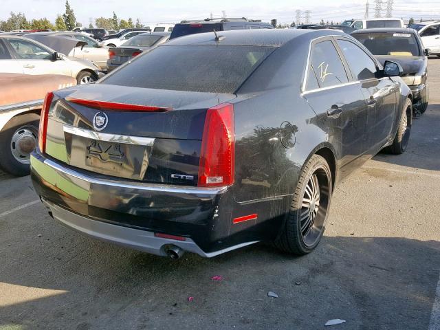 1G6DF577X80128325 - 2008 CADILLAC CTS BLACK photo 4