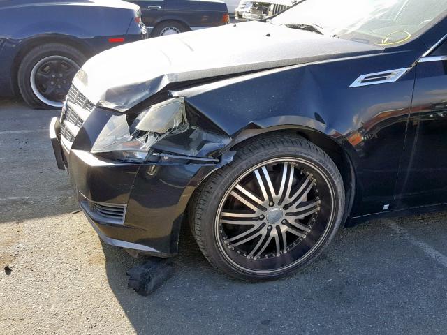 1G6DF577X80128325 - 2008 CADILLAC CTS BLACK photo 9