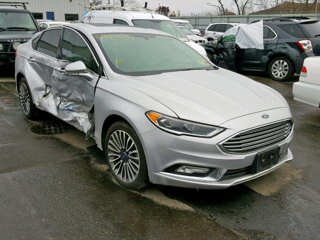 3FA6P0K90HR182043 - 2017 FORD FUSION TIT GRAY photo 1