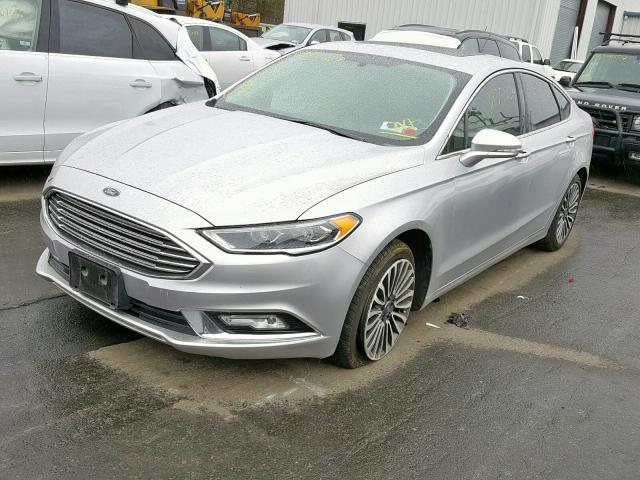 3FA6P0K90HR182043 - 2017 FORD FUSION TIT GRAY photo 2