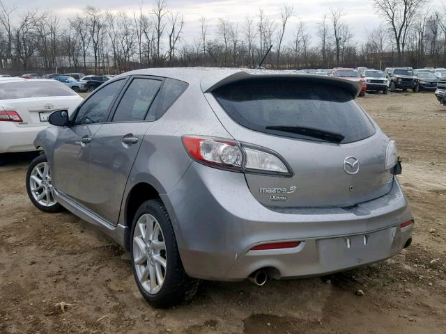 JM1BL1L55C1575268 - 2012 MAZDA 3 S SILVER photo 3