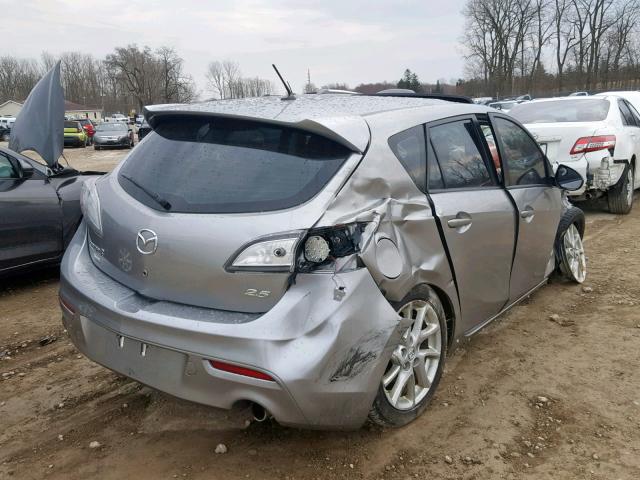 JM1BL1L55C1575268 - 2012 MAZDA 3 S SILVER photo 4